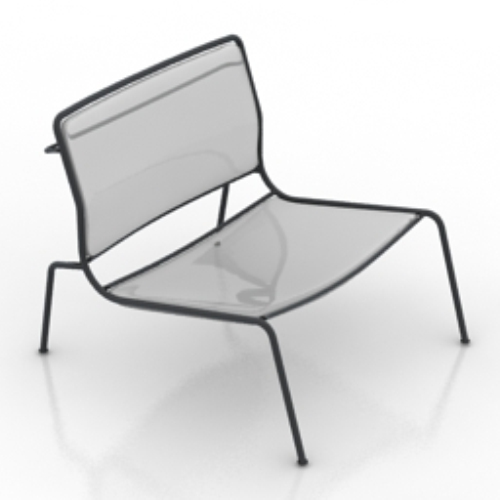 Fishing chair model