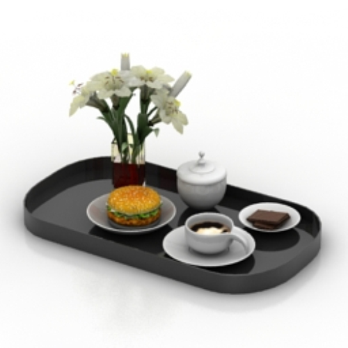 burger set model