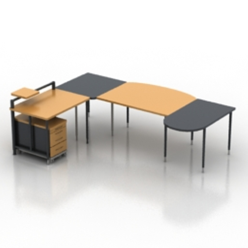 office desk model