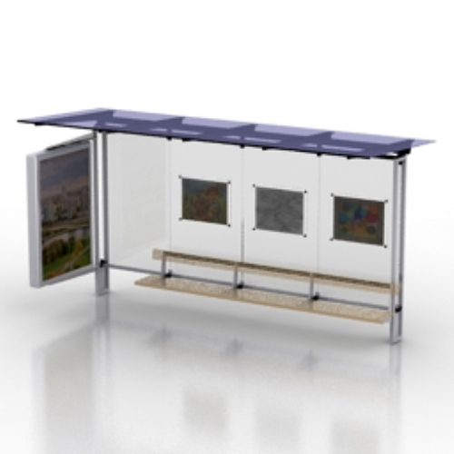3D model of the waiting room