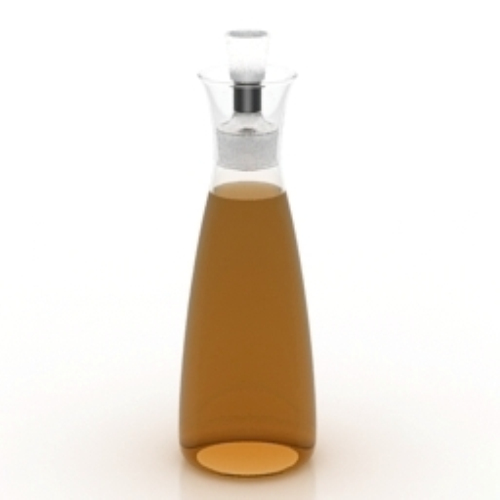wine bottle model