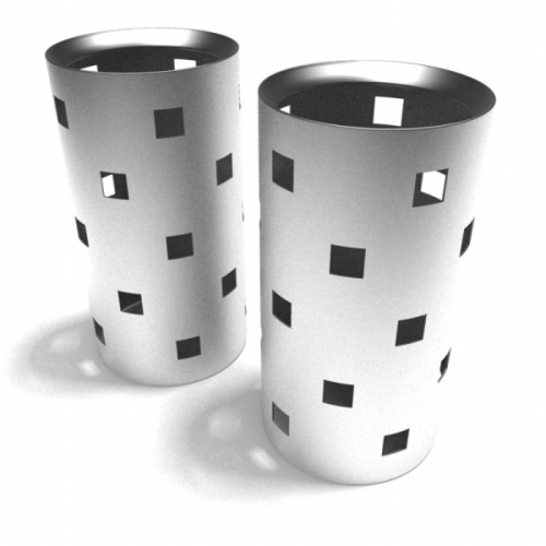 Trash hollow box 3d models