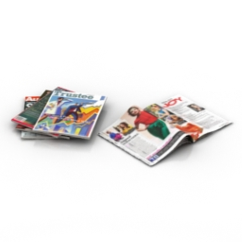 Desktop magazine model