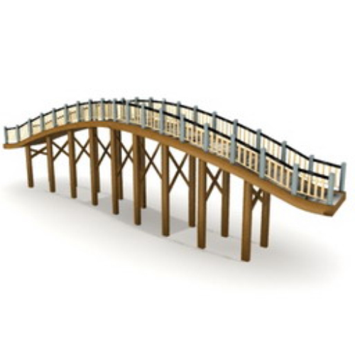 2014 3D model of roads and bridges