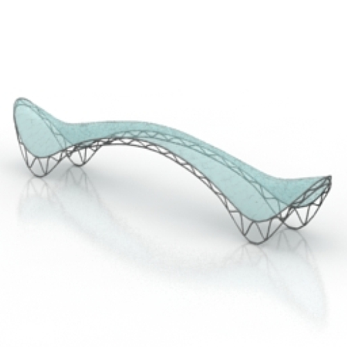 arch chair 3D model