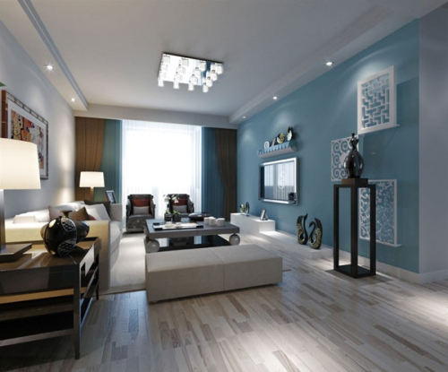 modern living room 3d model fresh