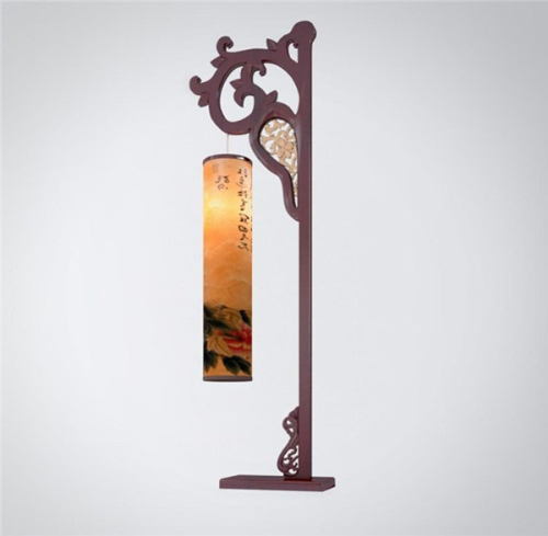 classical Chinese style vertical chandelier 3D models