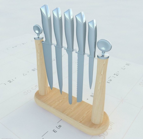 3D model of the tool turret