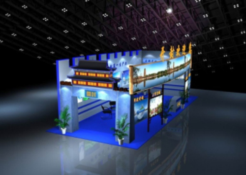 City Features Showroom 3D model