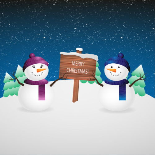 Christmas snowman